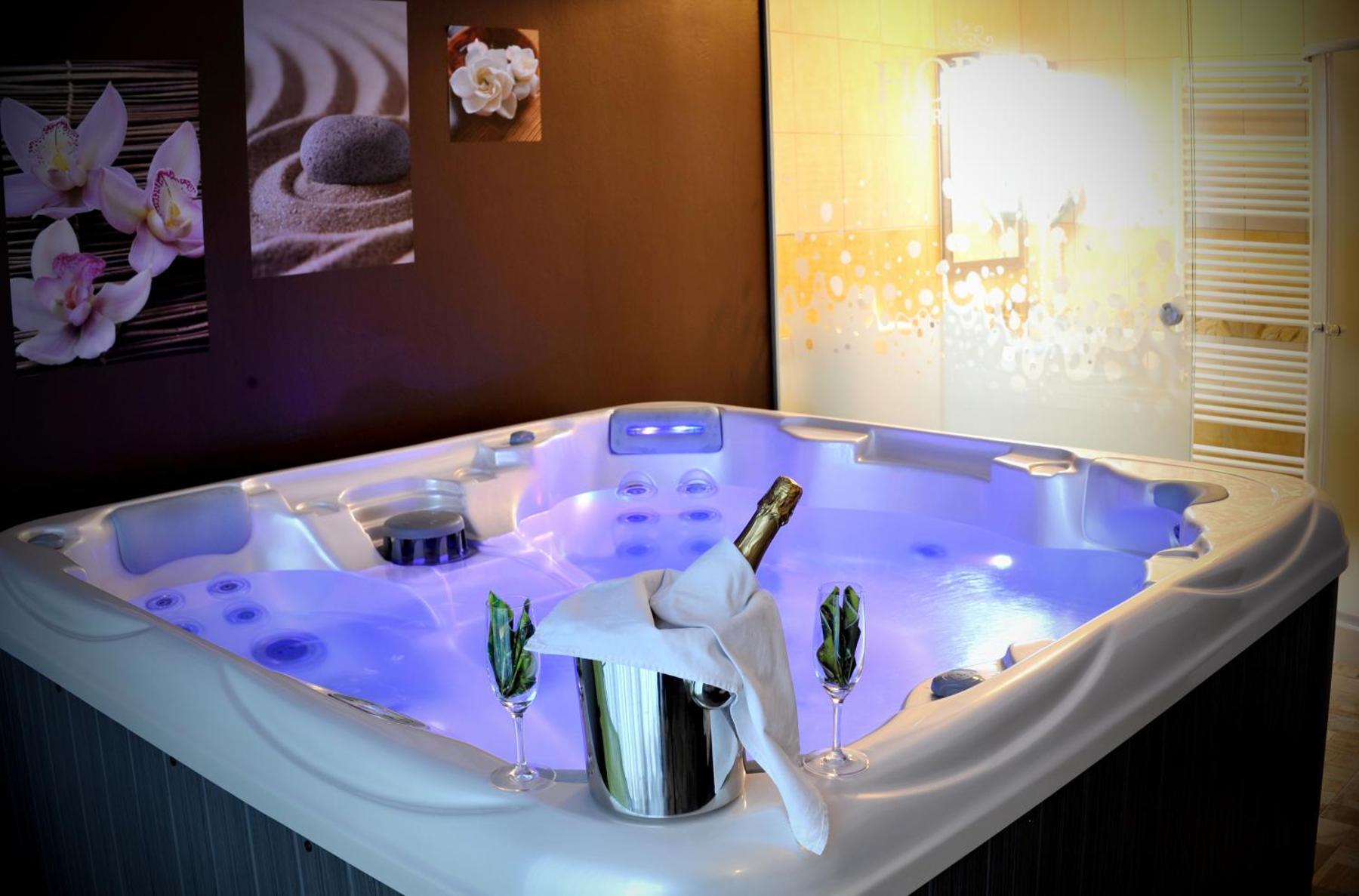 Whirlpool mit Massagesitzen
